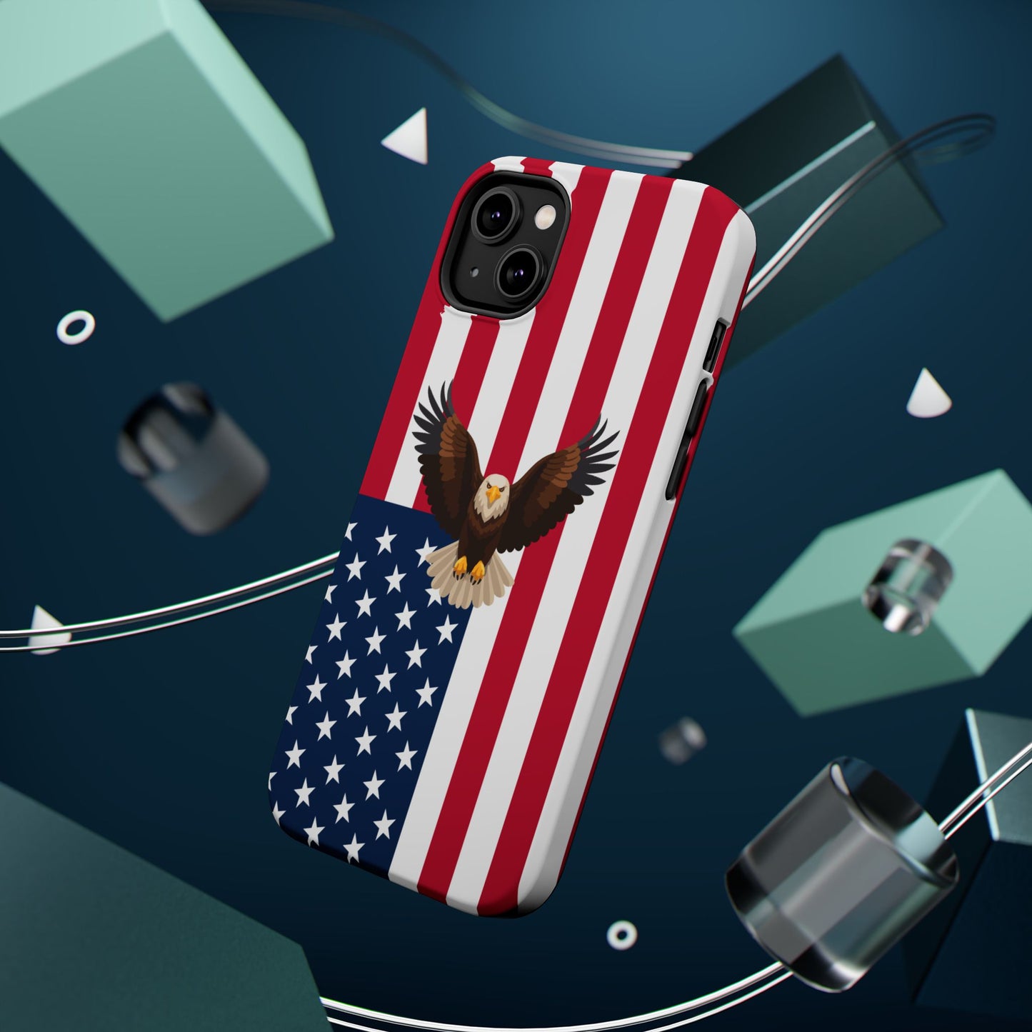 American Flag Magnetic Eagle Phone Case