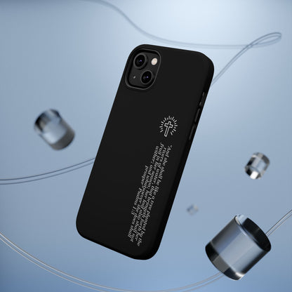 She Shall be Planted MagSafe iPhone® Case Black