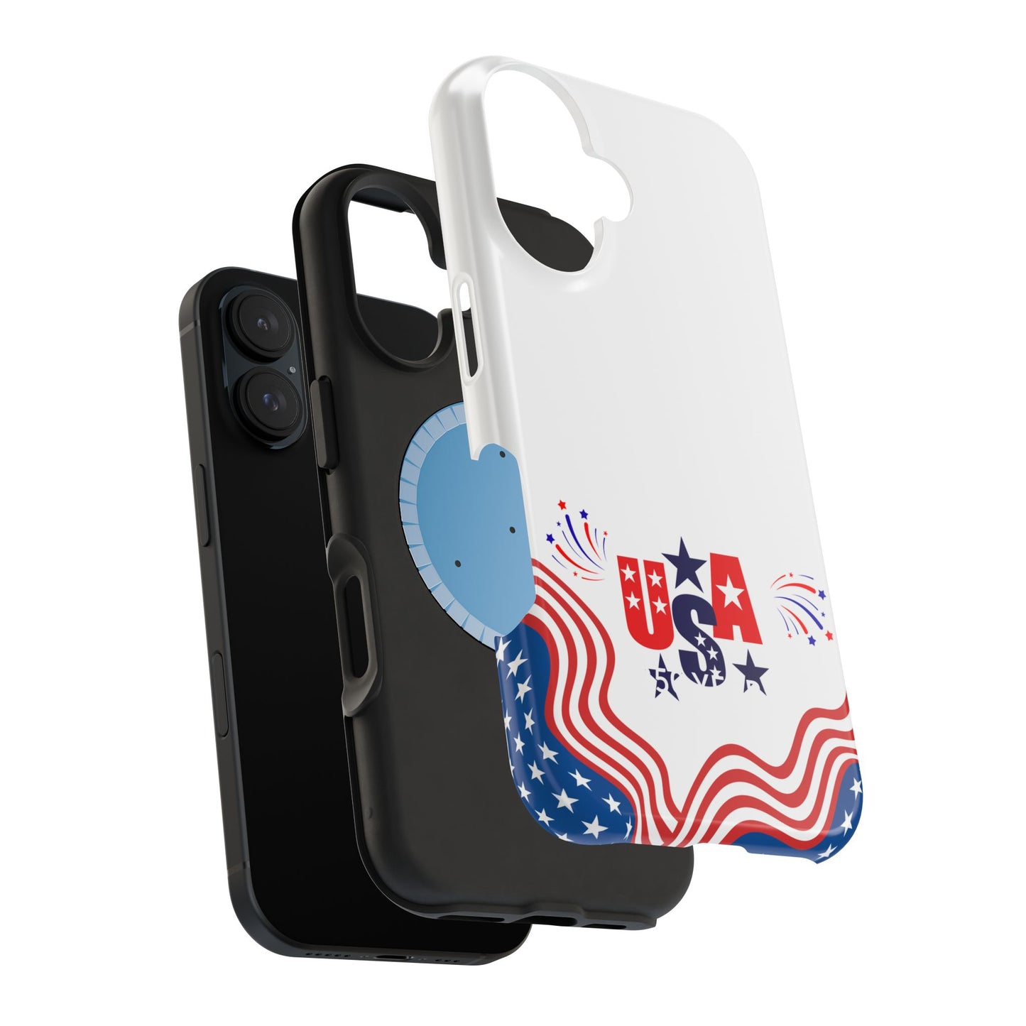 Patriotic Magnetic Phone Case 250 Years Anniversary USA Design