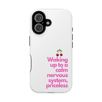 Stay Calm MagSafe iPhone® Case White