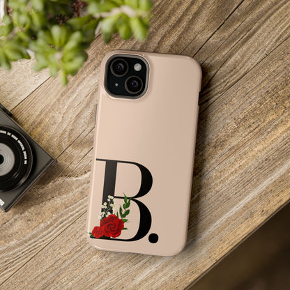 Personalized Letter B MagSafe iPhone® Case