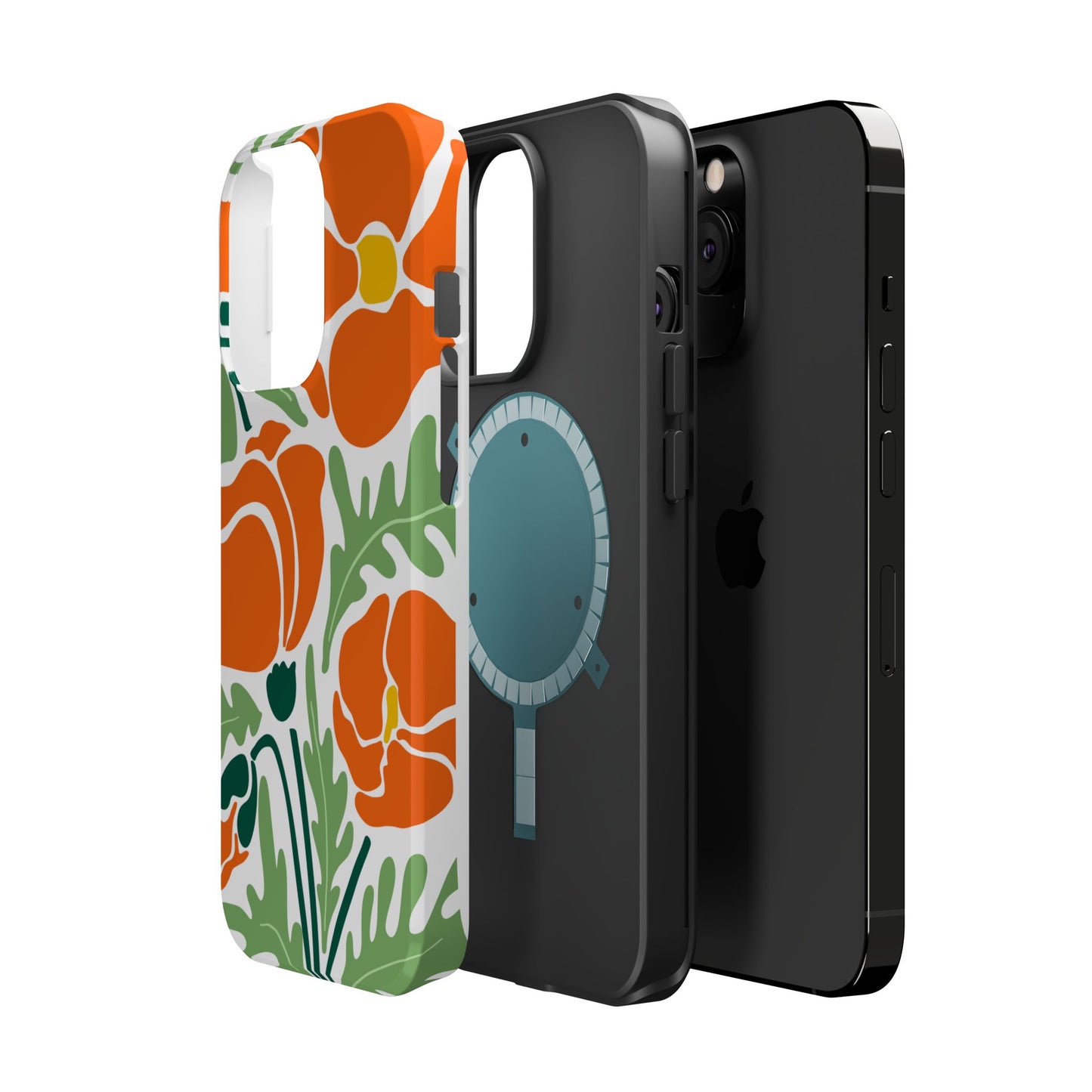 Orange Daisy MagSafe iPhone® Case