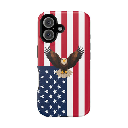 American Flag Magnetic Eagle Phone Case