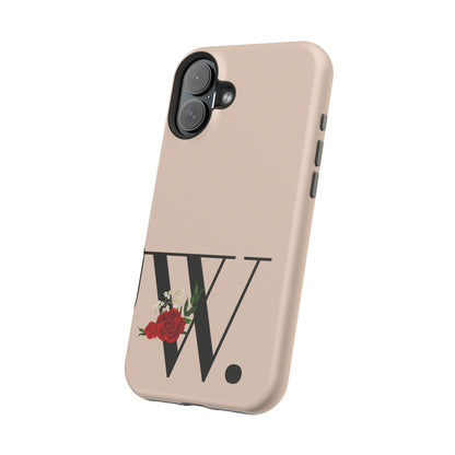 Personalized Letter W MagSafe iPhone® Case