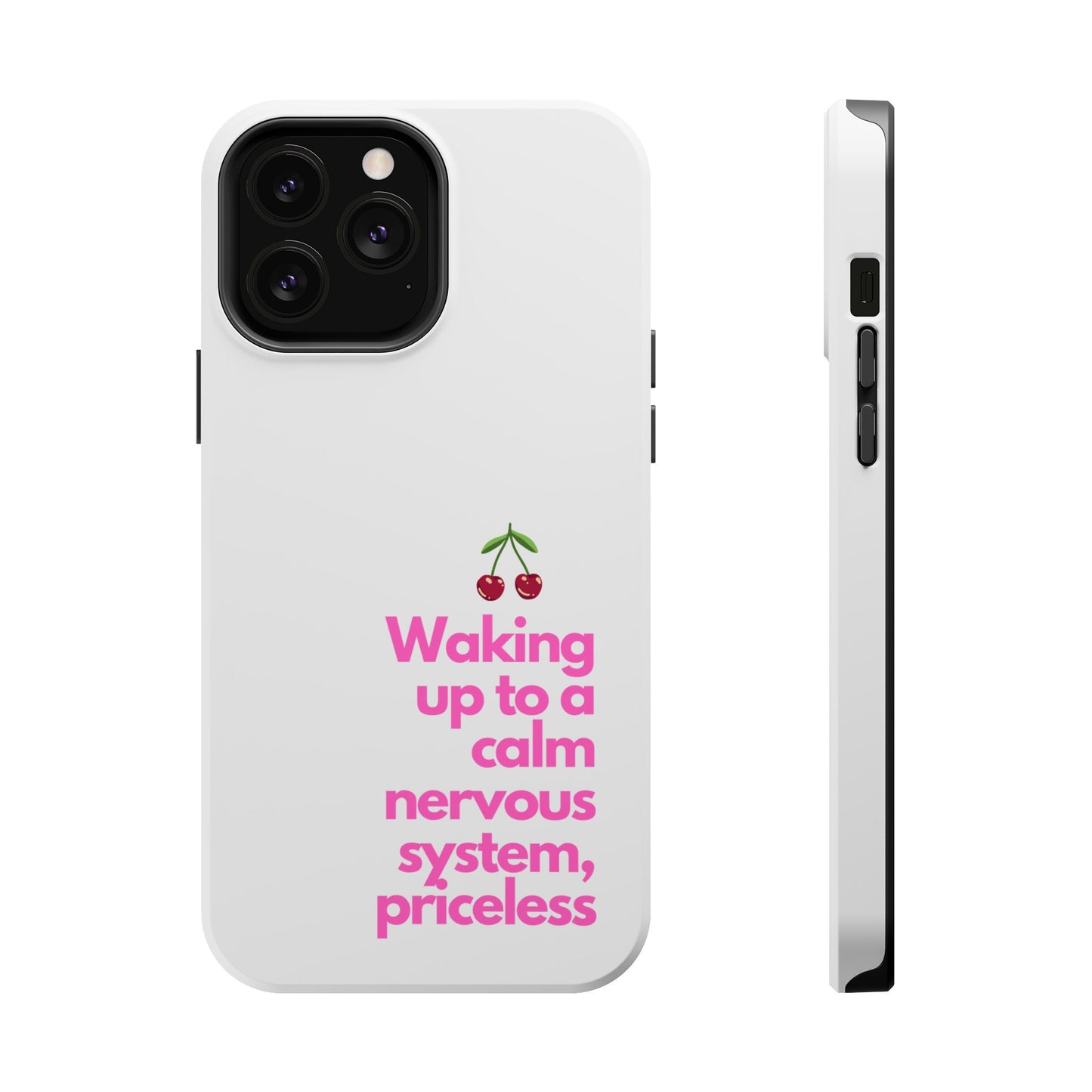 Stay Calm MagSafe iPhone® Case White