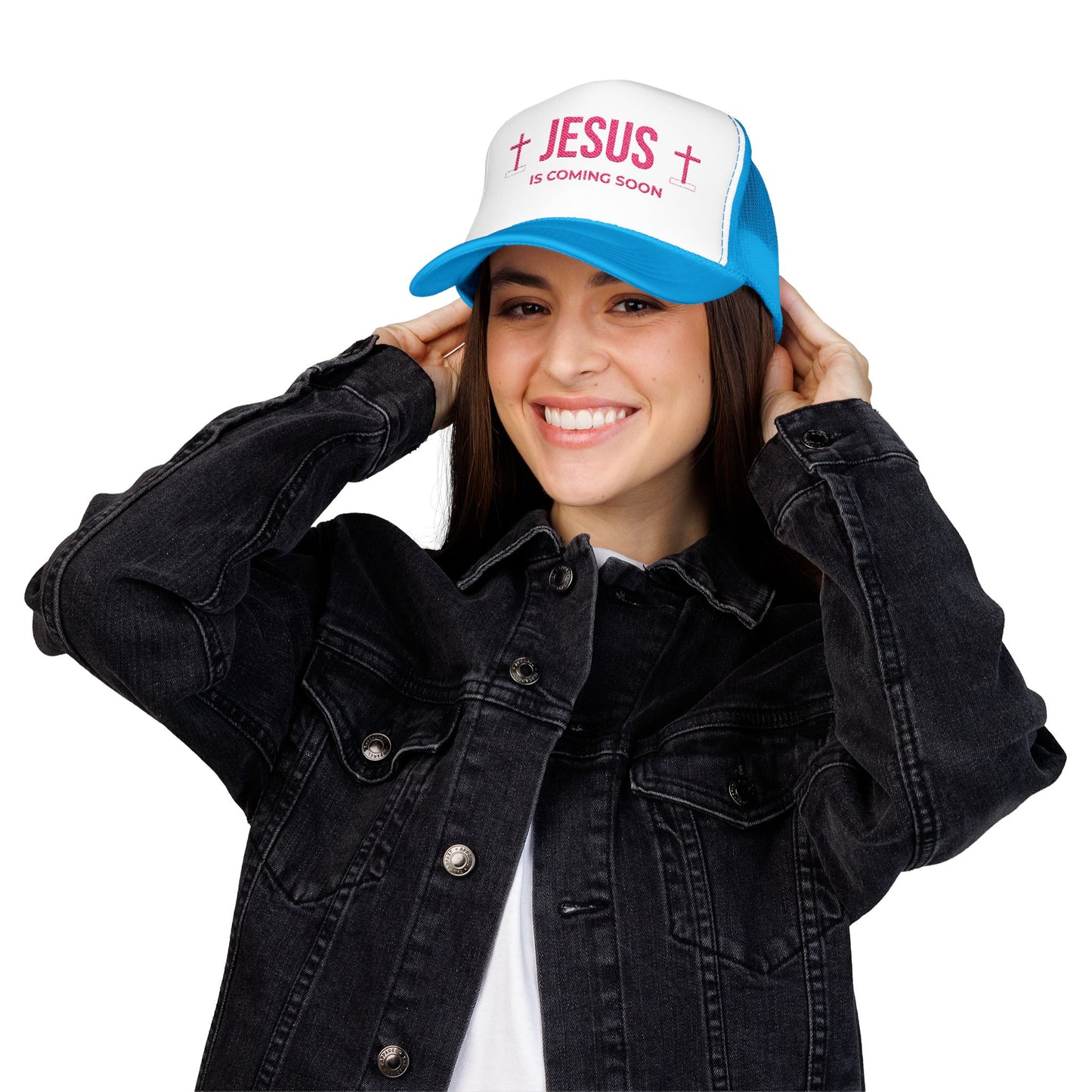 Jesus Is Coming Soon Foam Trucker Hat