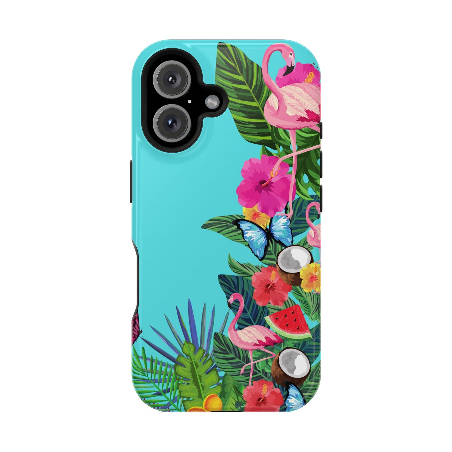 Pink Flamingo MagSafe iPhone® Case