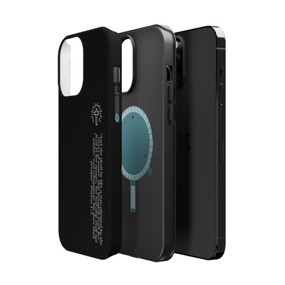She Shall be Planted MagSafe iPhone® Case Black