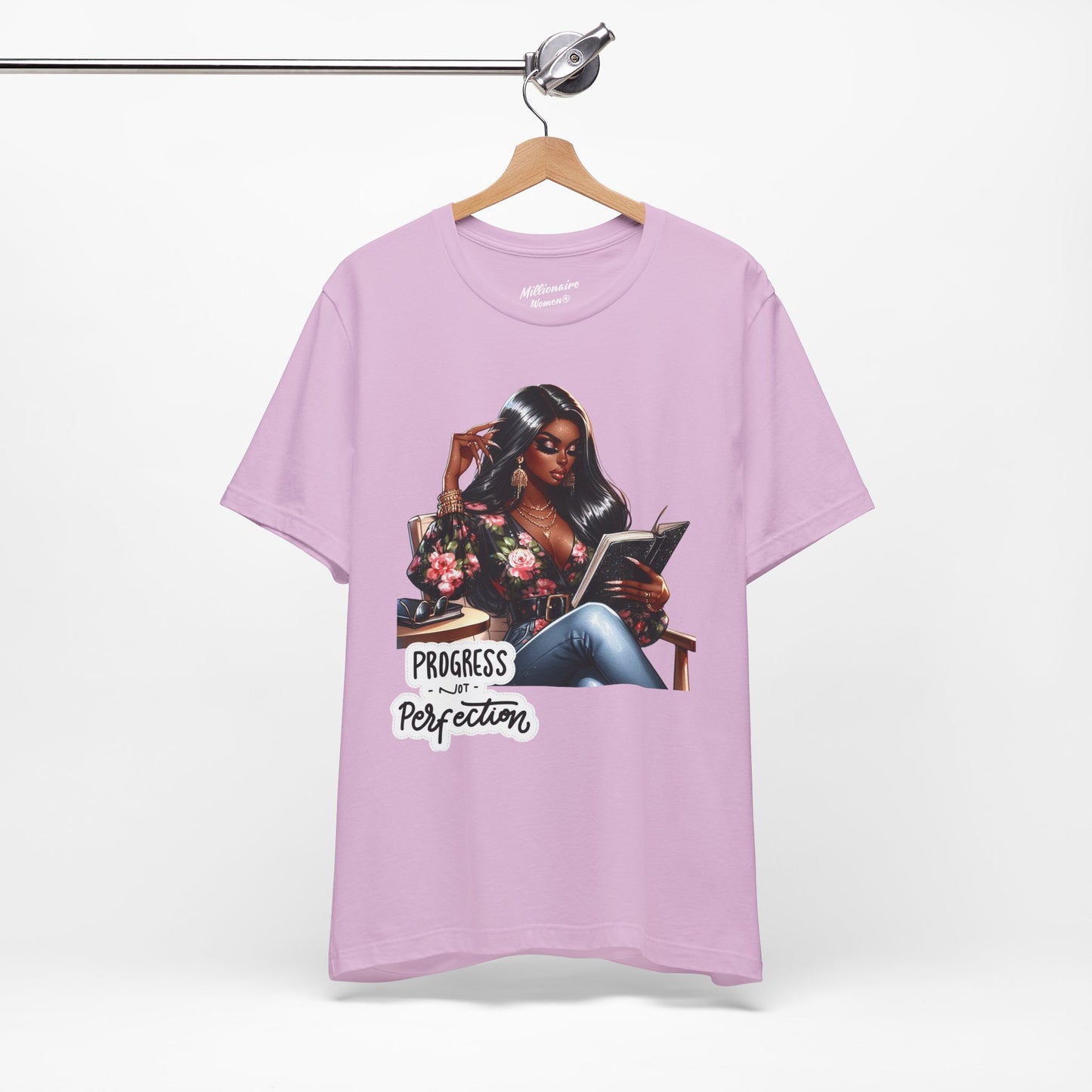Progress Not Perfection Soft Cotton Tee