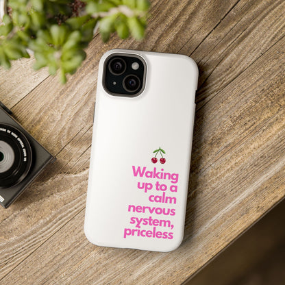 Stay Calm MagSafe iPhone® Case White