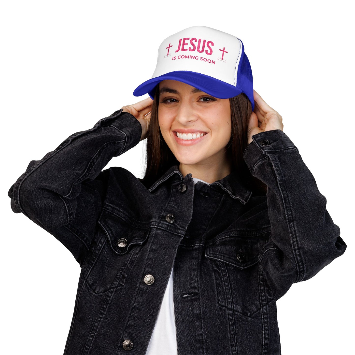 Jesus Is Coming Soon Foam Trucker Hat