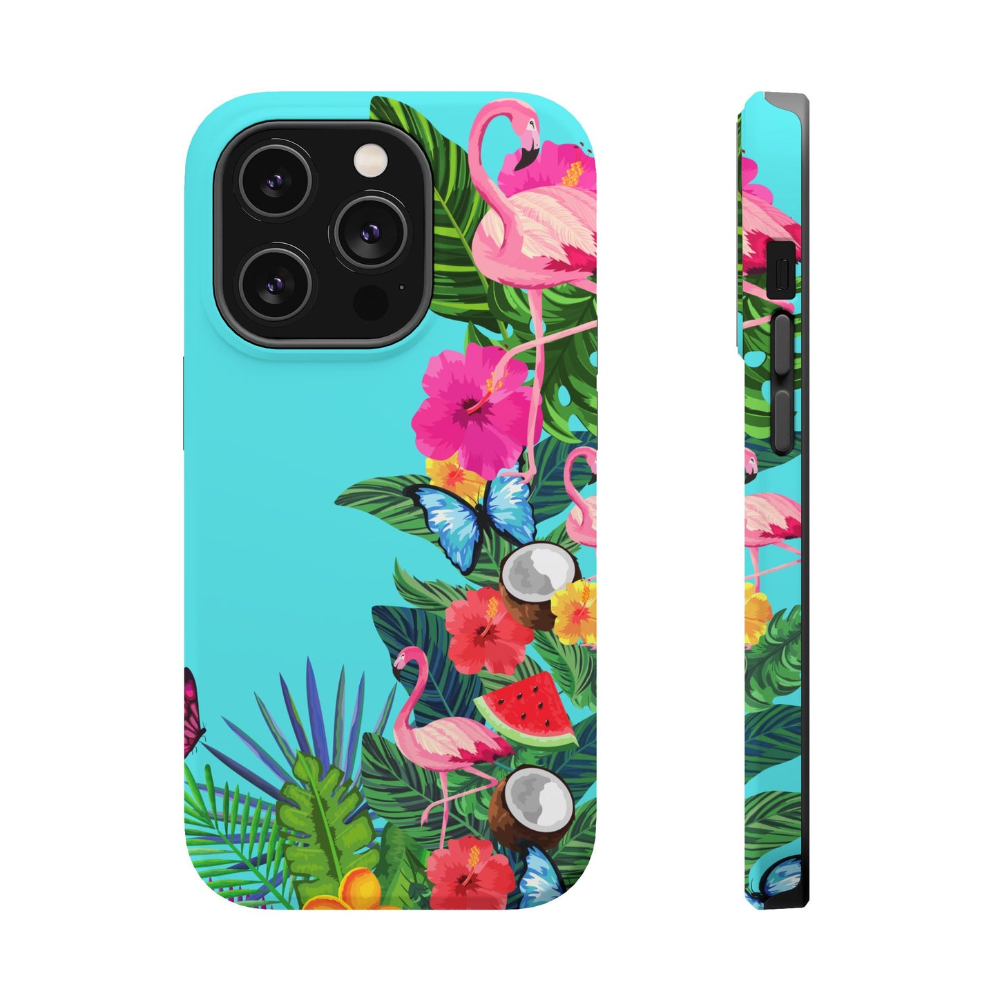 Pink Flamingo MagSafe iPhone® Case