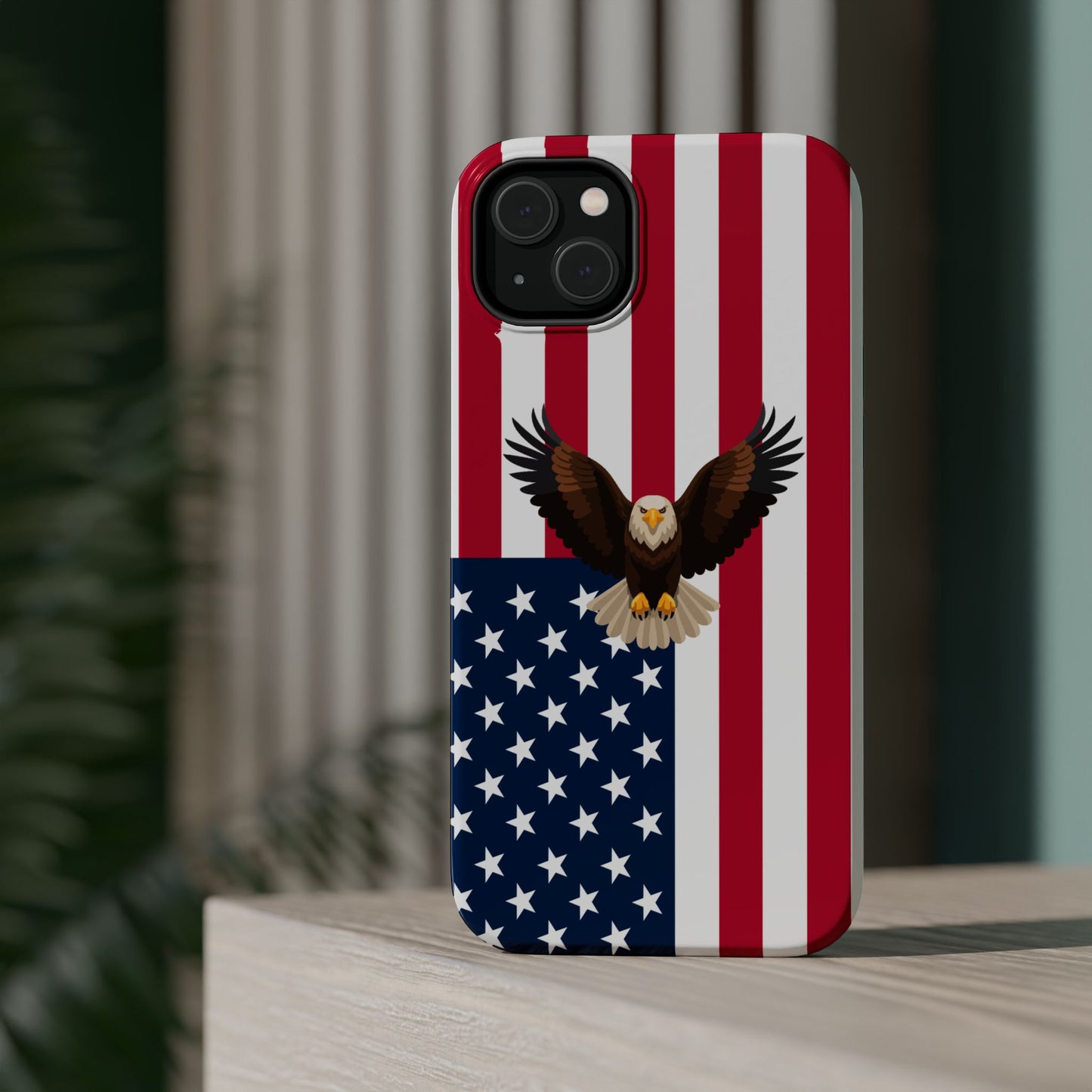 American Flag Magnetic Eagle Phone Case