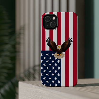 American Flag Magnetic Eagle Phone Case