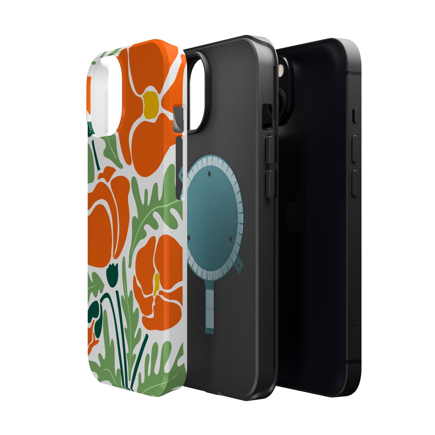 Orange Daisy MagSafe iPhone® Case