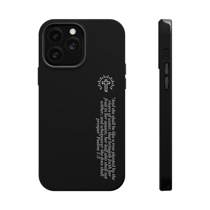 She Shall be Planted MagSafe iPhone® Case Black