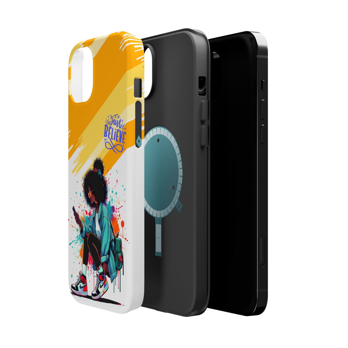 Black Girl Believe MagSafe iPhone® Case