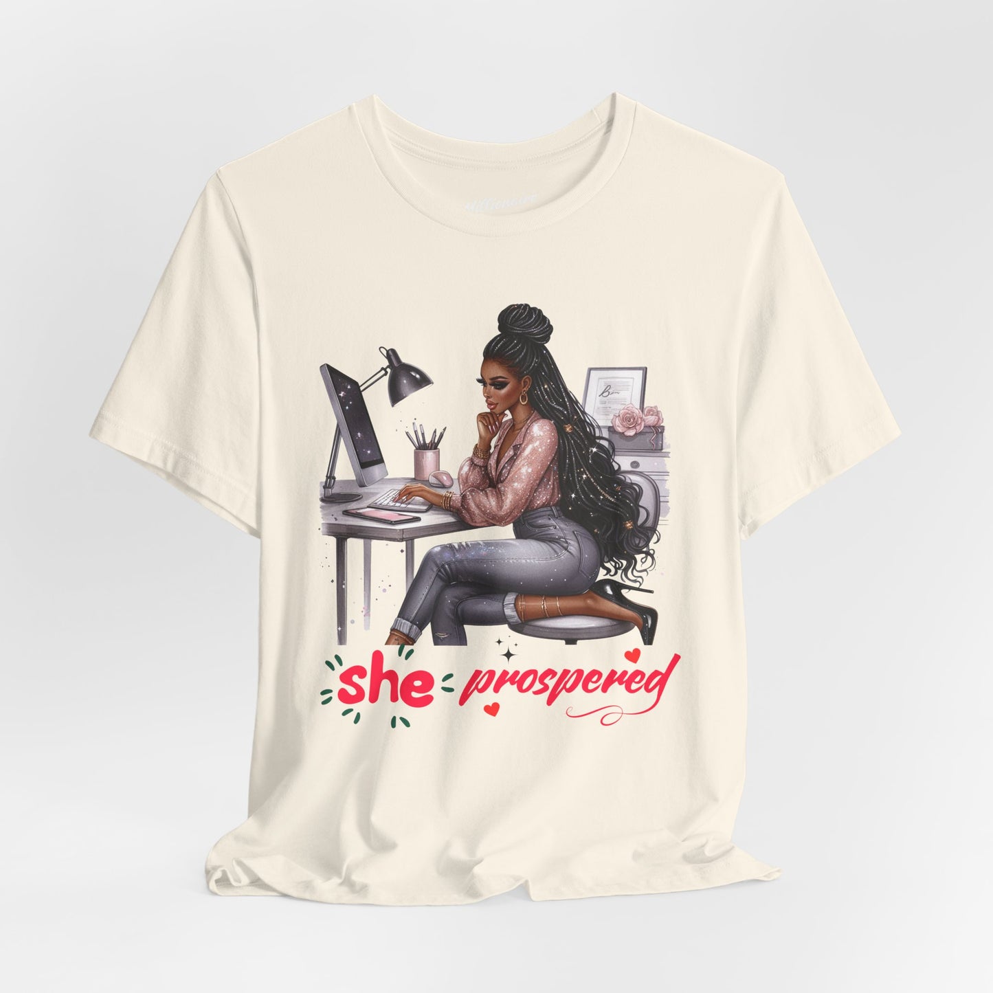 She Prospered Soft Cotton Tee