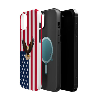 American Flag Magnetic Eagle Phone Case