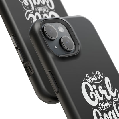 Girl with Goals MagSafe iPhone® Case Black