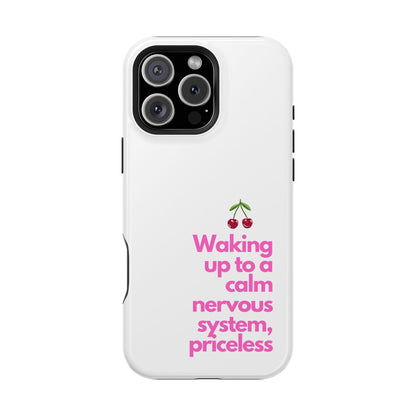 Stay Calm MagSafe iPhone® Case White