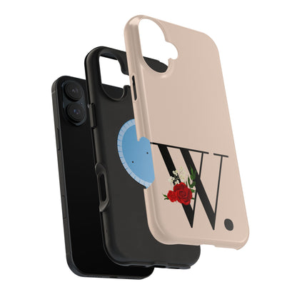Personalized Letter W MagSafe iPhone® Case