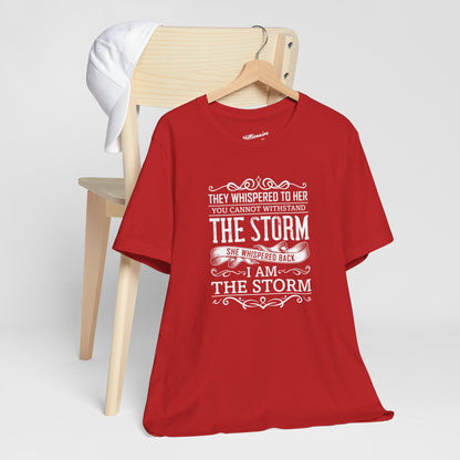 I am the Storm Soft Cotton Tee