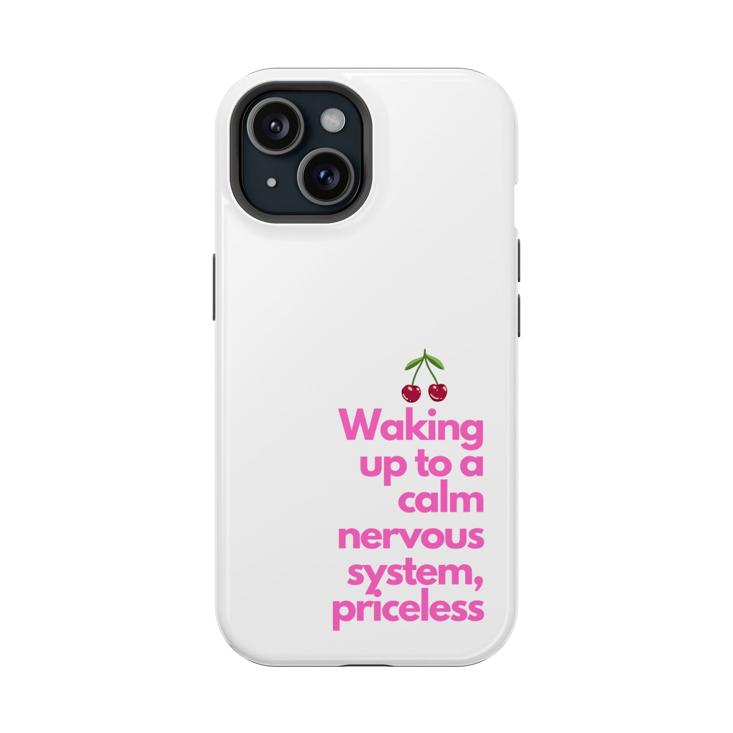 Stay Calm MagSafe iPhone® Case White