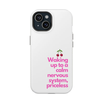 Stay Calm MagSafe iPhone® Case White