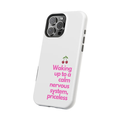 Stay Calm MagSafe iPhone® Case White