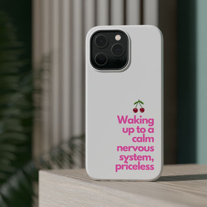 Stay Calm MagSafe iPhone® Case White