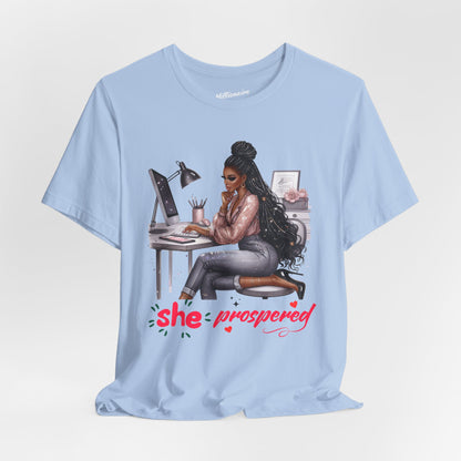 She Prospered Soft Cotton Tee