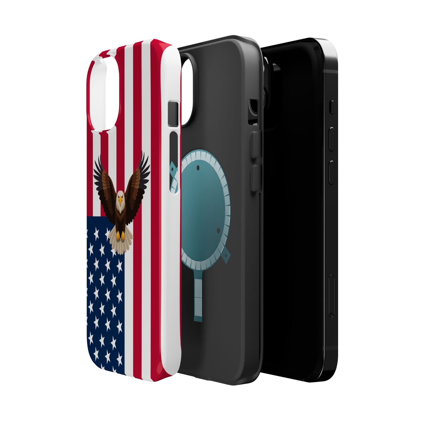 American Flag Magnetic Eagle Phone Case