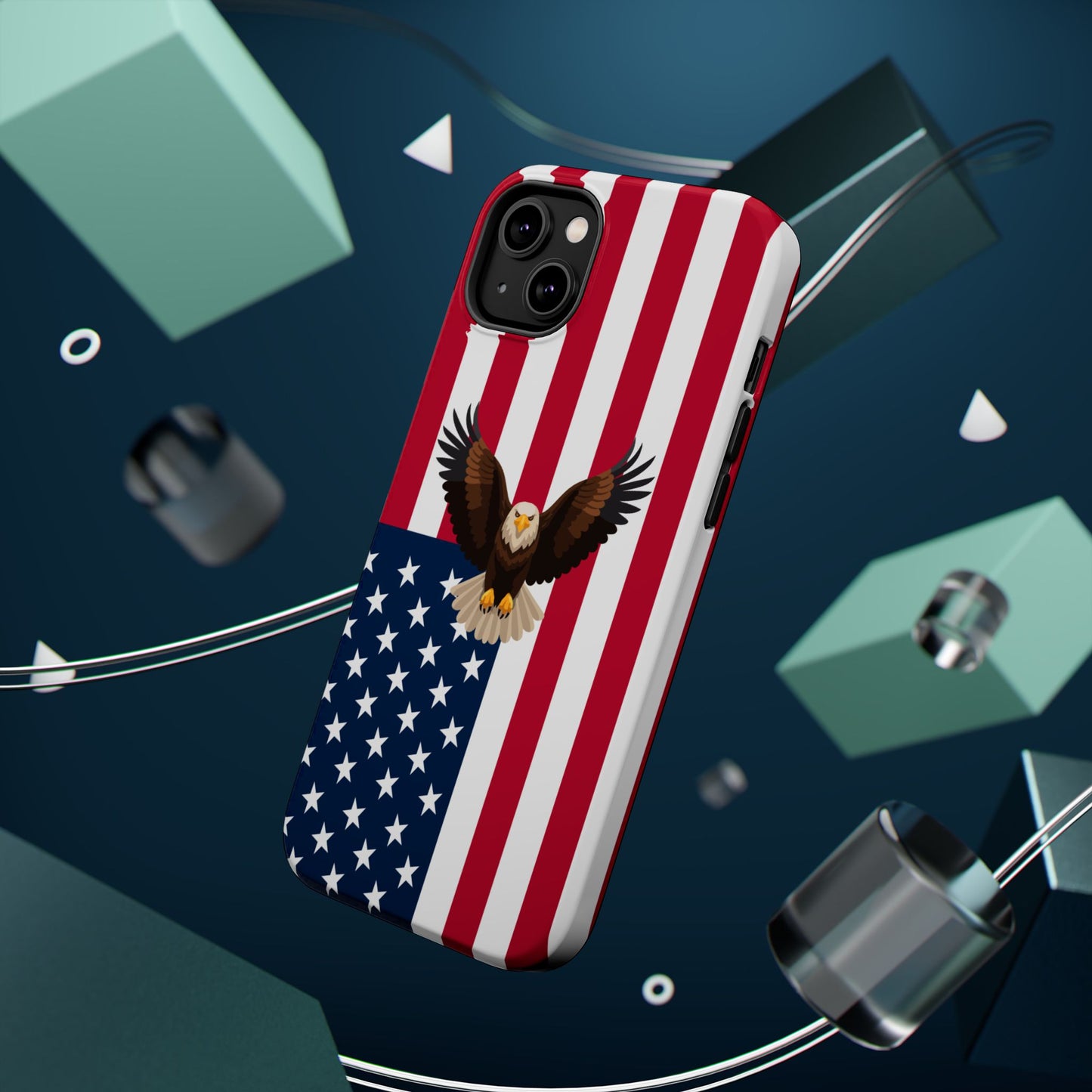 American Flag Magnetic Eagle Phone Case