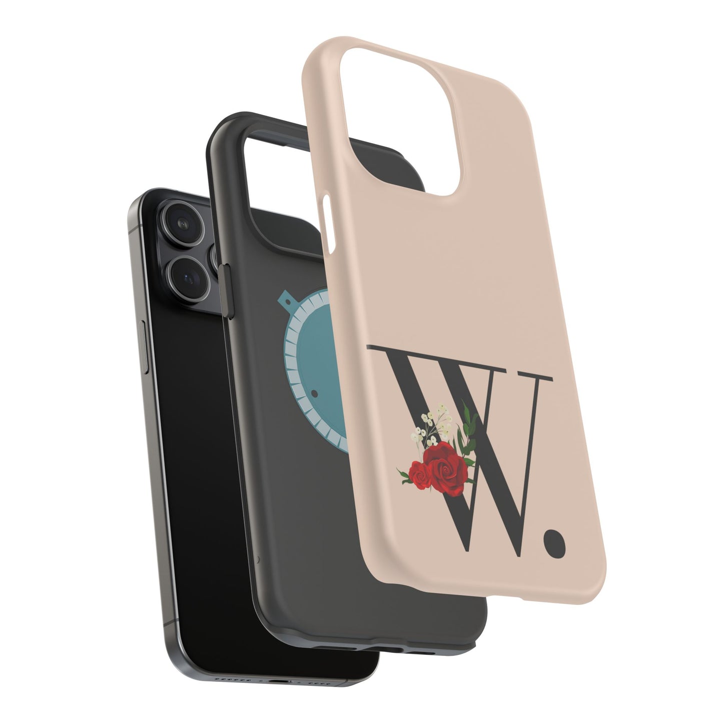 Personalized Letter W MagSafe iPhone® Case