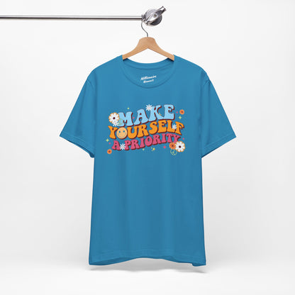 Make Yourself a Priority Soft Cotton Tee