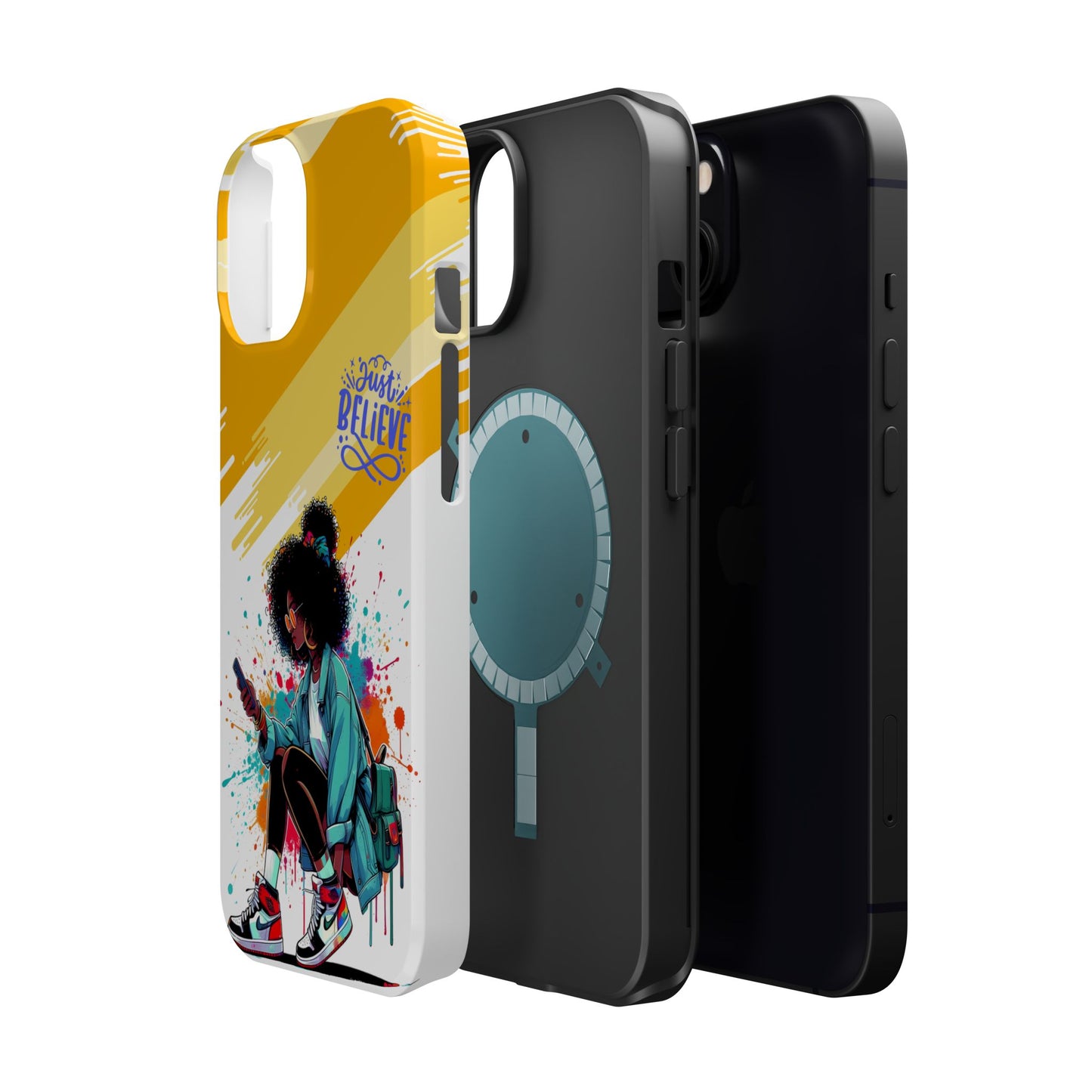 Black Girl Believe MagSafe iPhone® Case