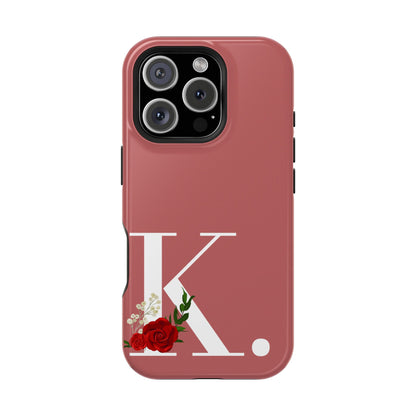 Personalized Letter K MagSafe iPhone® Case