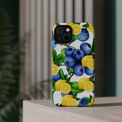 Blueberry Lemon Bliss MagSafe iPhone® Case