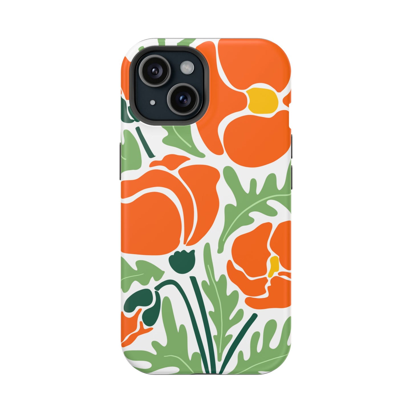 Orange Daisy MagSafe iPhone® Case