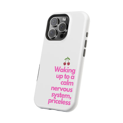 Stay Calm MagSafe iPhone® Case White