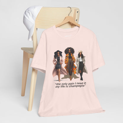 Champagne Soft Cotton Tee