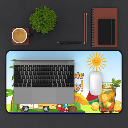 Vacation Time Desk Mat