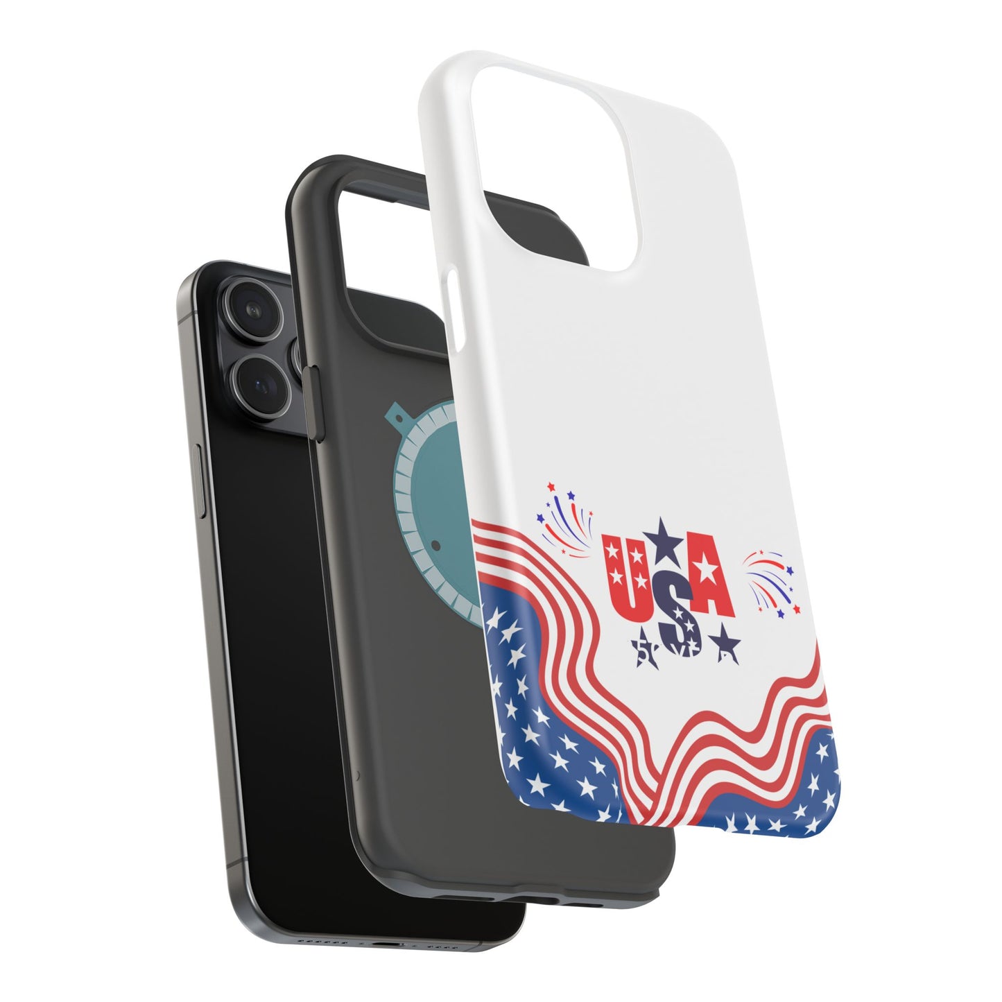Patriotic Magnetic Phone Case 250 Years Anniversary USA Design