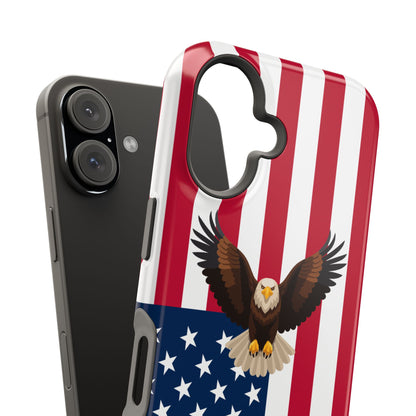 American Flag Magnetic Eagle Phone Case