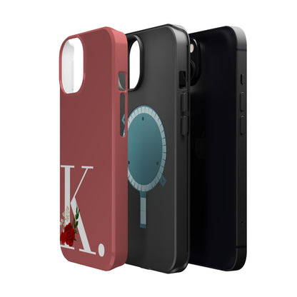 Personalized Letter K MagSafe iPhone® Case