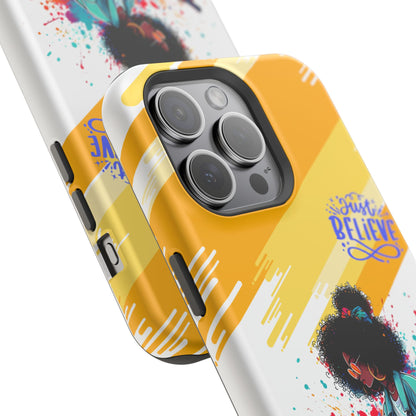 Black Girl Believe MagSafe iPhone® Case