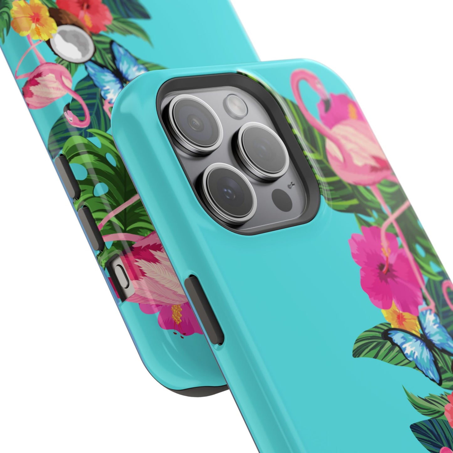 Pink Flamingo MagSafe iPhone® Case