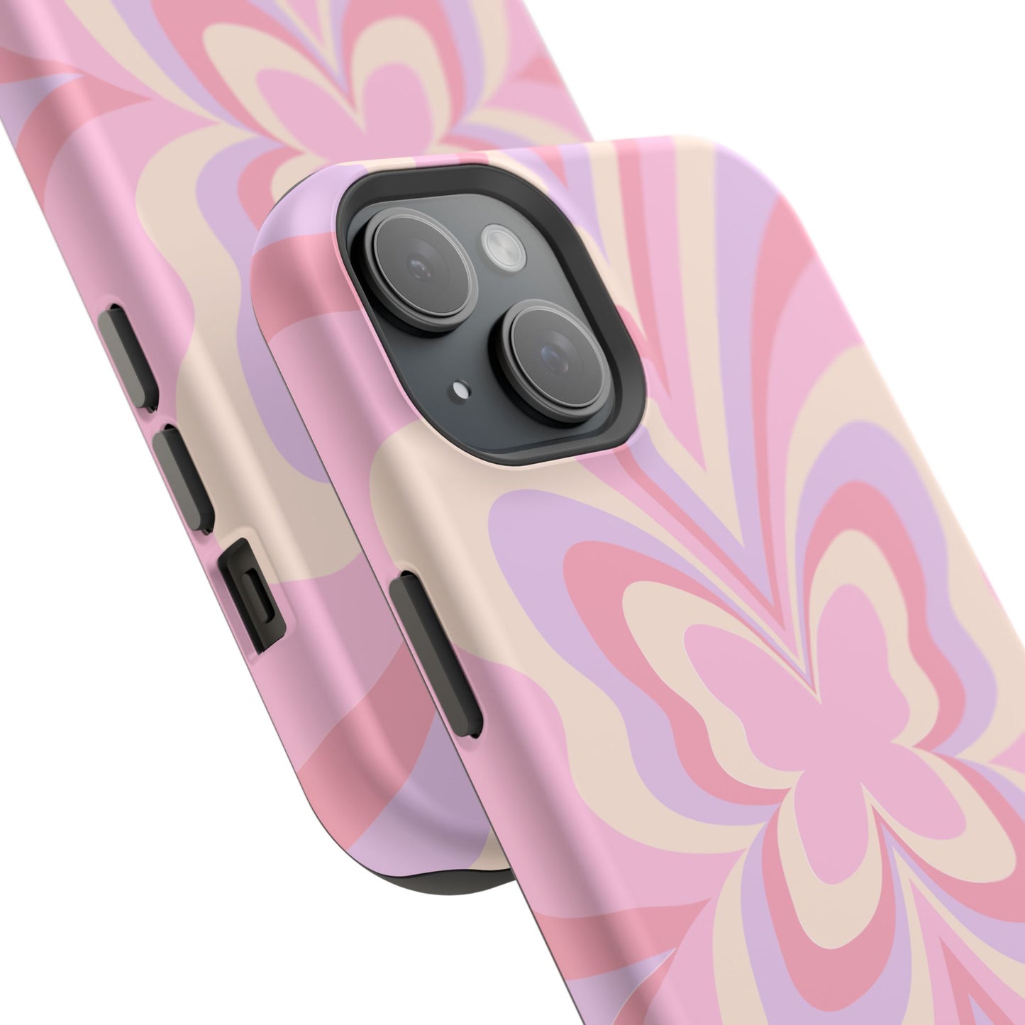 Pink Bow & Butterfly MagSafe iPhone® Case