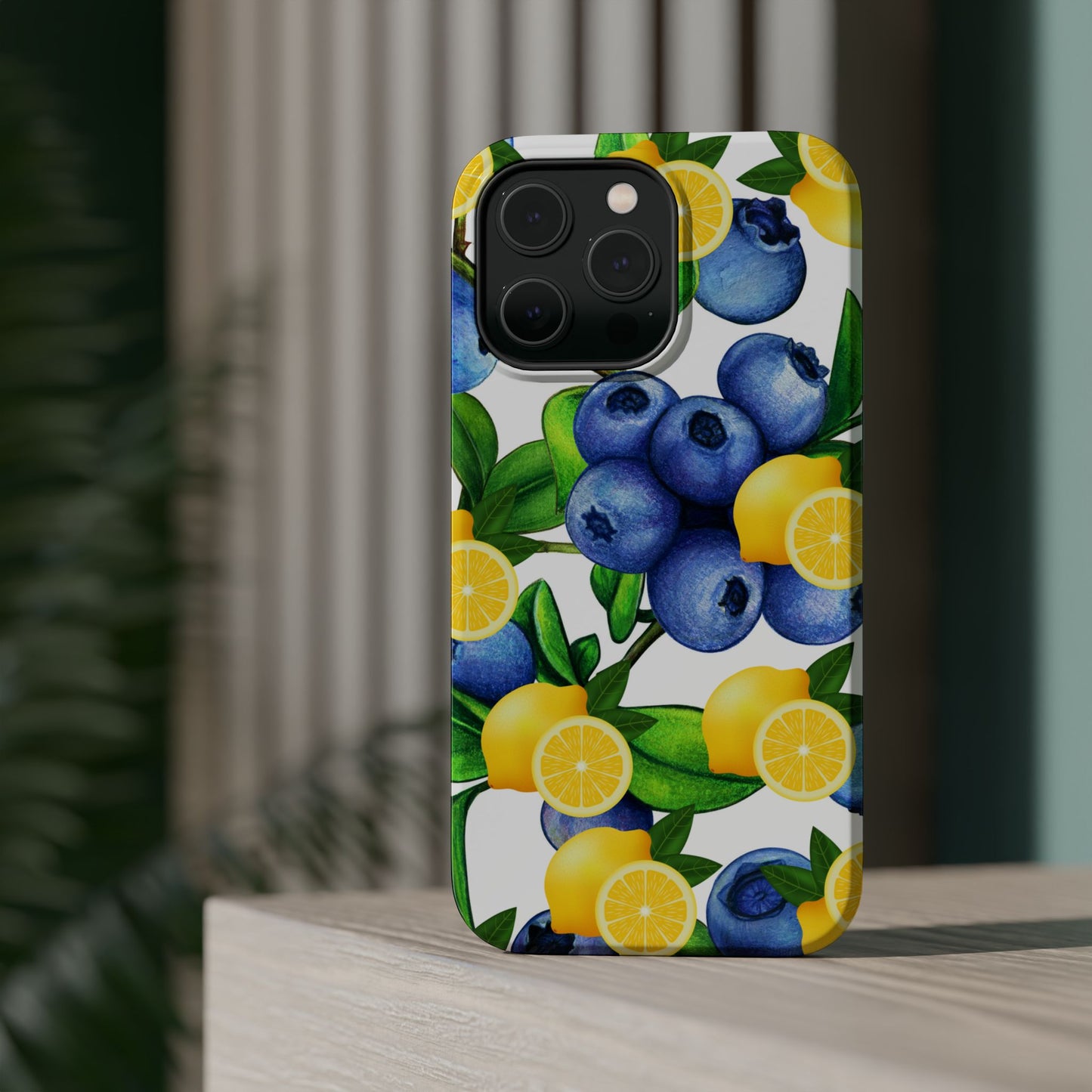 Blueberry Lemon Bliss MagSafe iPhone® Case